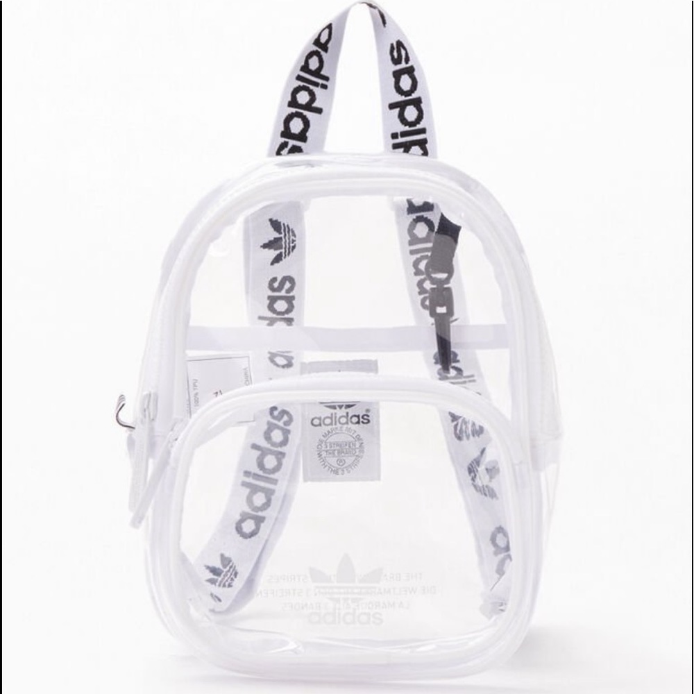 Adidas clear original festival mini backpack